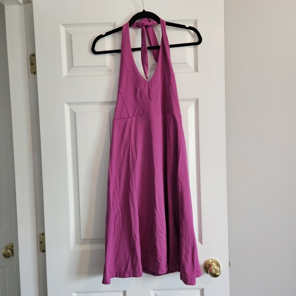 Patagonia Pink Halter Sundress Casual